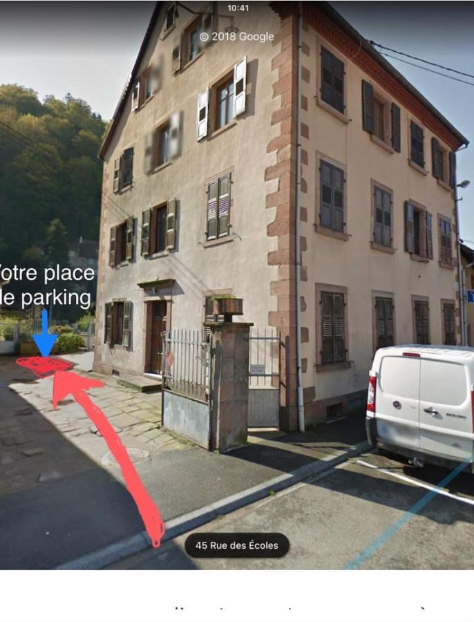 Le Gite Du Chateau Dans Le Centre De Schirmeck Eksteriør billede